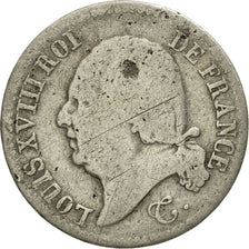 Coin, France, Louis XVIII, Louis XVIII, 1/4 Franc, 1817, Lille, F(12-15)