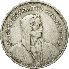 Coin, Switzerland, 5 Francs, 1937, Bern, EF(40-45), Silver, KM:40