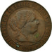 Moneta, Spagna, Isabel II, 5 Centimos, 1868, Madrid, BB, Rame, KM:635.1