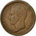 Coin, Monaco, Honore V, Decime, 1838, Monaco, VF(30-35), Copper, KM:97.1