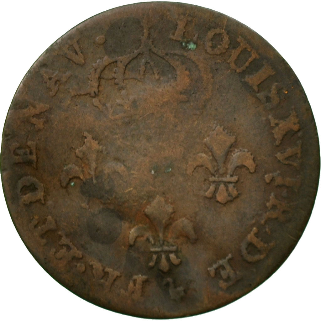 Monnaie, FRENCH GUIANA, 2 Sous, 1788, Paris, B, Billon, KM:1
