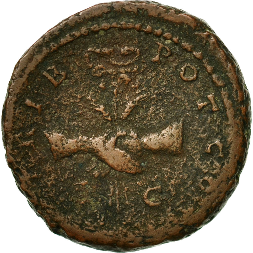 Coin, Antoninus Pius, As, 138, Roma, Rare, VF(20-25), Copper, RIC:1088 A