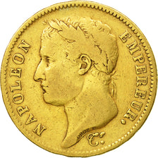 Monnaie, France, Napoléon I, 40 Francs, 1811, Paris, TB+, Or, Gadoury:1084