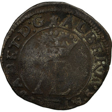 Coin, Spanish Netherlands, BRABANT, 2 Denier, 8 Mites, 1606, Antwerp, VF(20-25)
