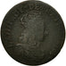 Monnaie, France, Louis XIV, Liard de France au buste juvénile, deuxième type