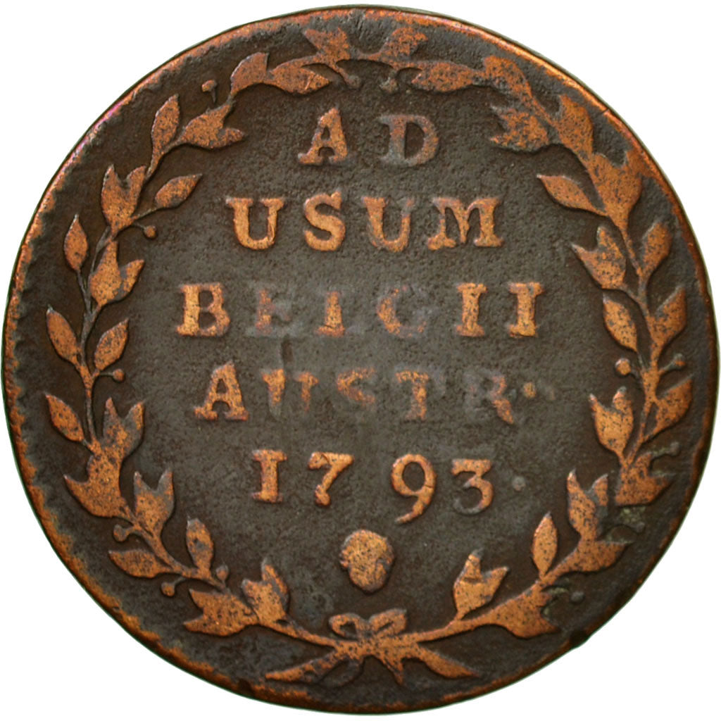 Münze, AUSTRIAN NETHERLANDS, Franz II, 2 Liards, 2 Oorden, 1793, Brussels, S
