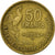 Monnaie, France, Guiraud, 50 Francs, 1954, Beaumont - Le Roger, TB+