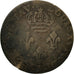 Moneta, GUJANA FRANCUSKA, 2 Sous, 1782, Paris, VF(30-35), Bilon, KM:1