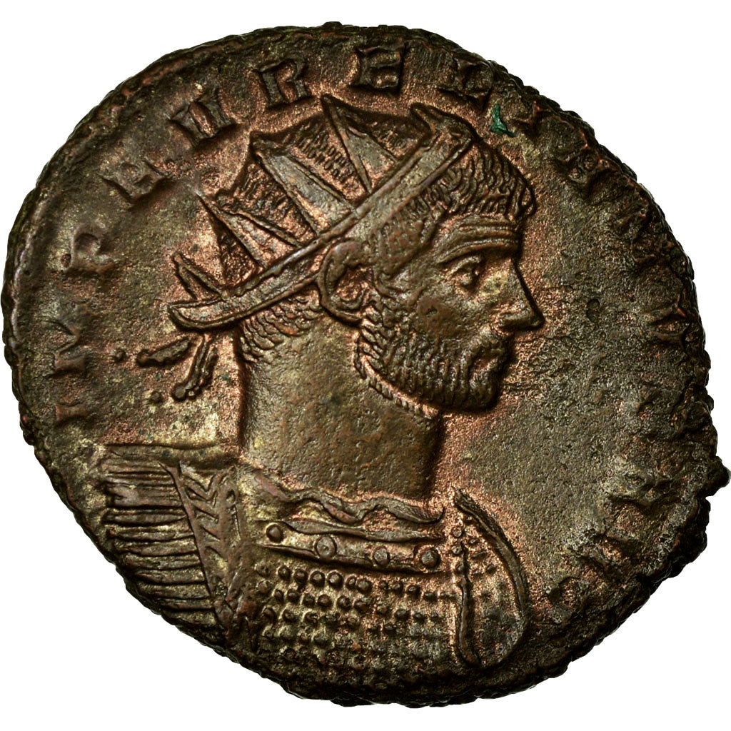 Coin, Aurelian, Antoninianus, AD 273-274, Rome, AU(50-53), Billon, Cohen:209