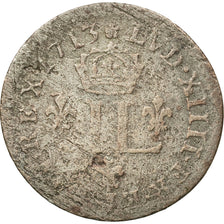 Coin, France, Louis XIV, XV Deniers (pièce de), 15 Deniers, 1713, Metz