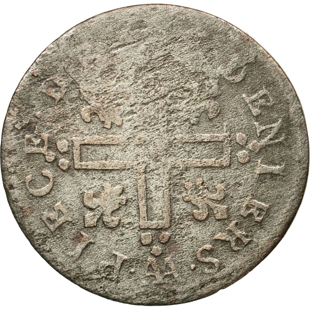 Coin, France, Louis XIV, XV Deniers (pièce de), 15 Deniers, 1713, Metz