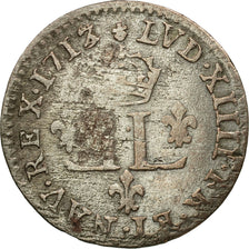 Monnaie, France, Louis XIV, XV Deniers (pièce de), 15 Deniers, 1713, Metz, TB