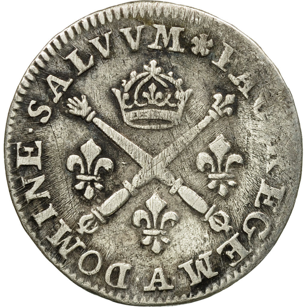 Coin, France, Louis XIV, 10 Sols aux insignes, 10 Sols-1/8 Ecu, 1706, Paris