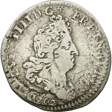 Coin, France, Louis XIV, 5 Sols aux insignes, 5 Sols, 1/16 ECU, 1702, Paris