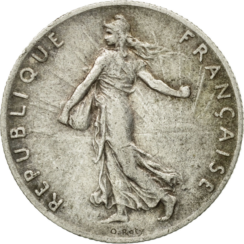 Coin, France, Semeuse, 50 Centimes, 1897, Paris, EF(40-45), Silver, KM:854