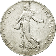 Monnaie, France, Semeuse, 50 Centimes, 1911, Paris, TB+, Argent, Gadoury:420