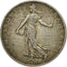 Monnaie, France, Semeuse, 2 Francs, 1909, Paris, TB+, Argent, Gadoury:532