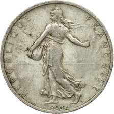Coin, France, Semeuse, 2 Francs, 1902, Paris, VF(30-35), Silver, KM:845.1