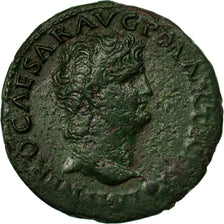 Coin, Nero, As, 68-69, Lyon, EF(40-45), Bronze, RIC:544
