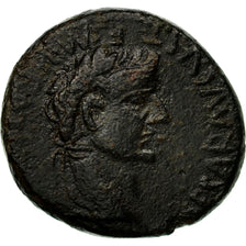 Coin, Augustus, Quadrans, 12-14, Lyon, Gallic imitation, EF(40-45), Copper