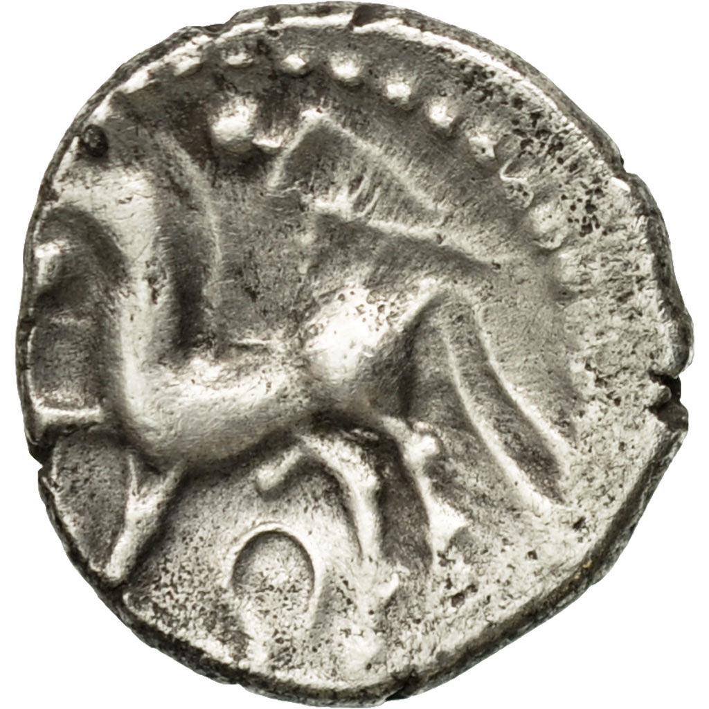 Munten, Bituriges, Denarius, ZF+, Zilver, Delestrée:3438