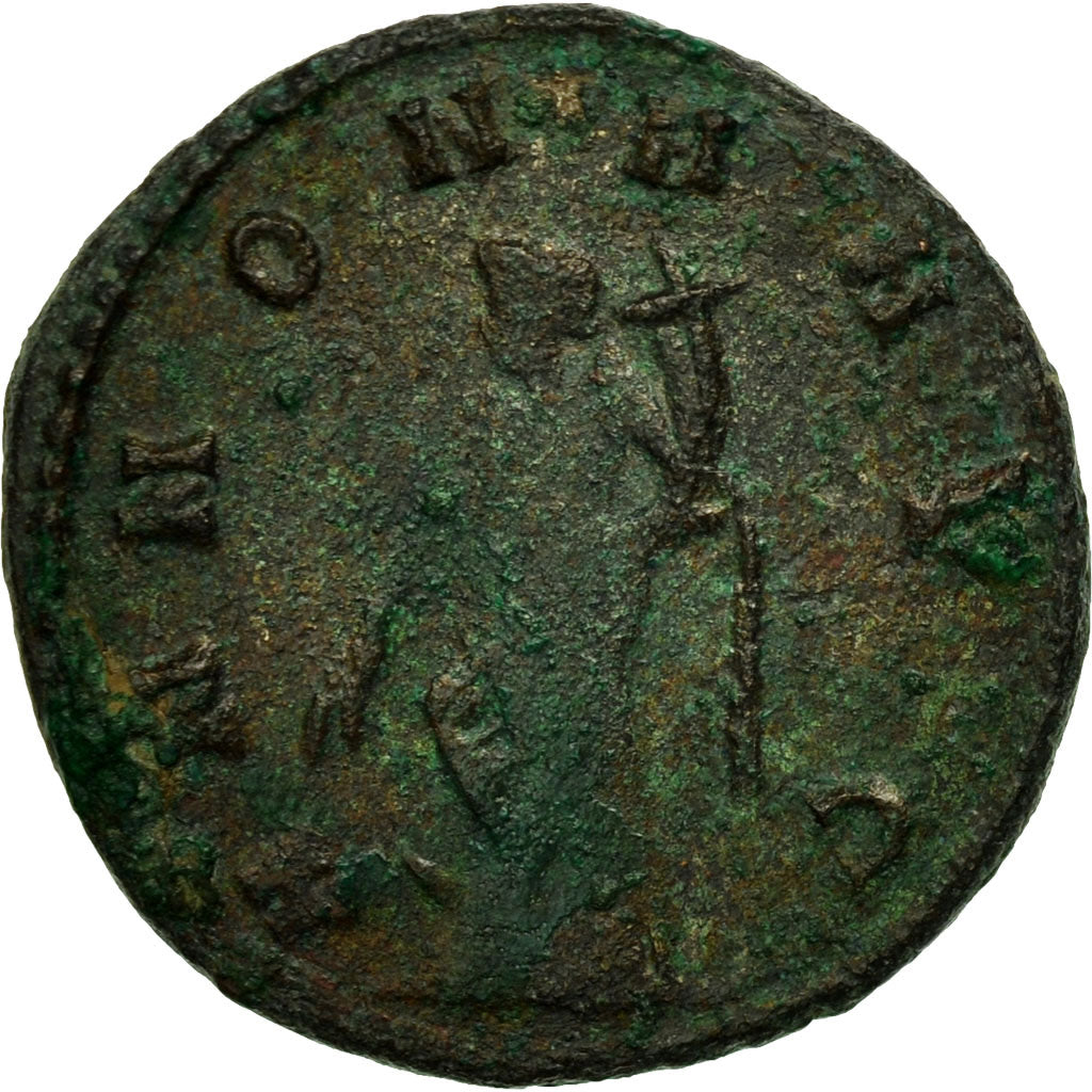 Coin, Claudius II (Gothicus), Antoninianus, AD 269-271, Rome, EF(40-45), Billon