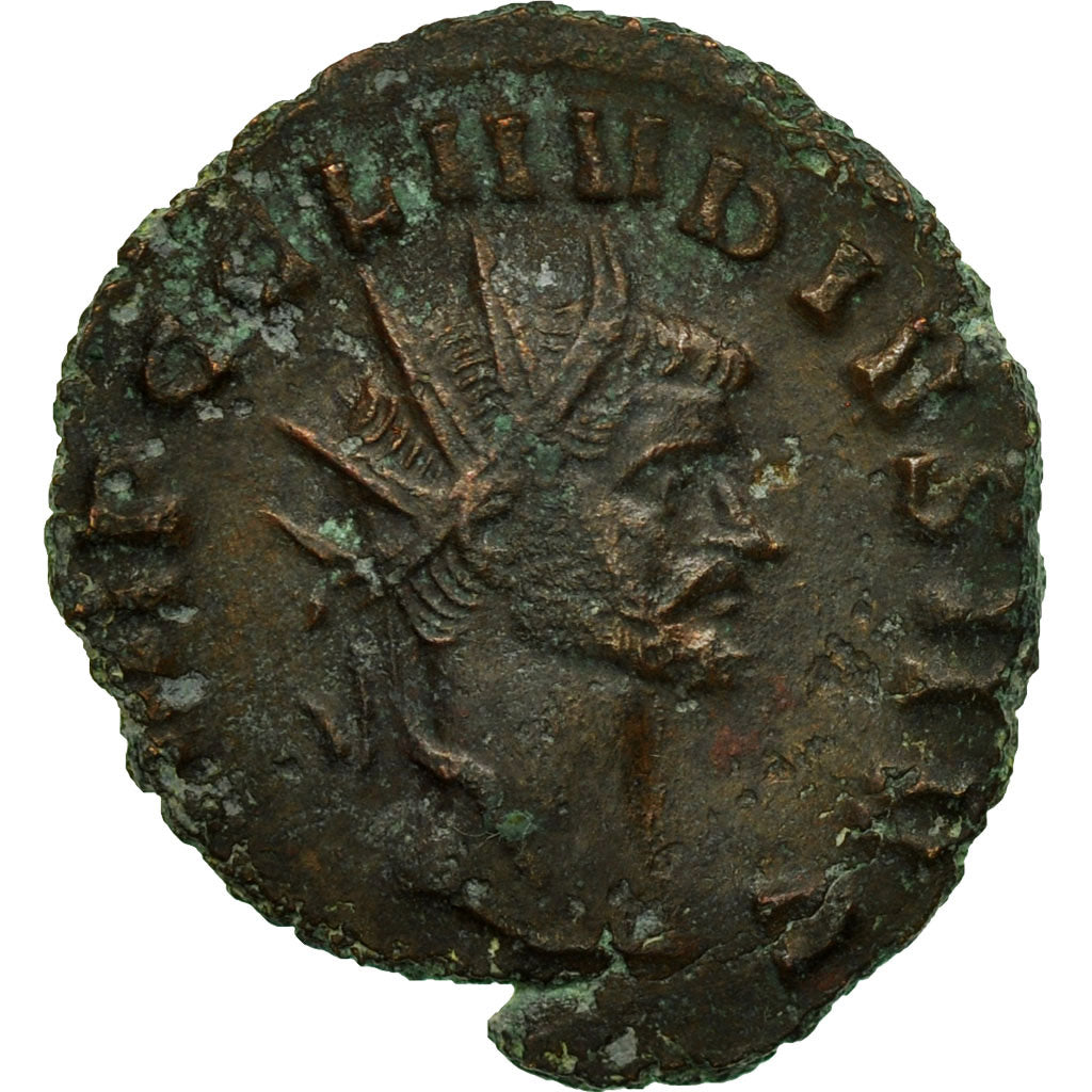 Coin, Claudius II (Gothicus), Antoninianus, AD 269-271, Rome, VF(30-35), Billon