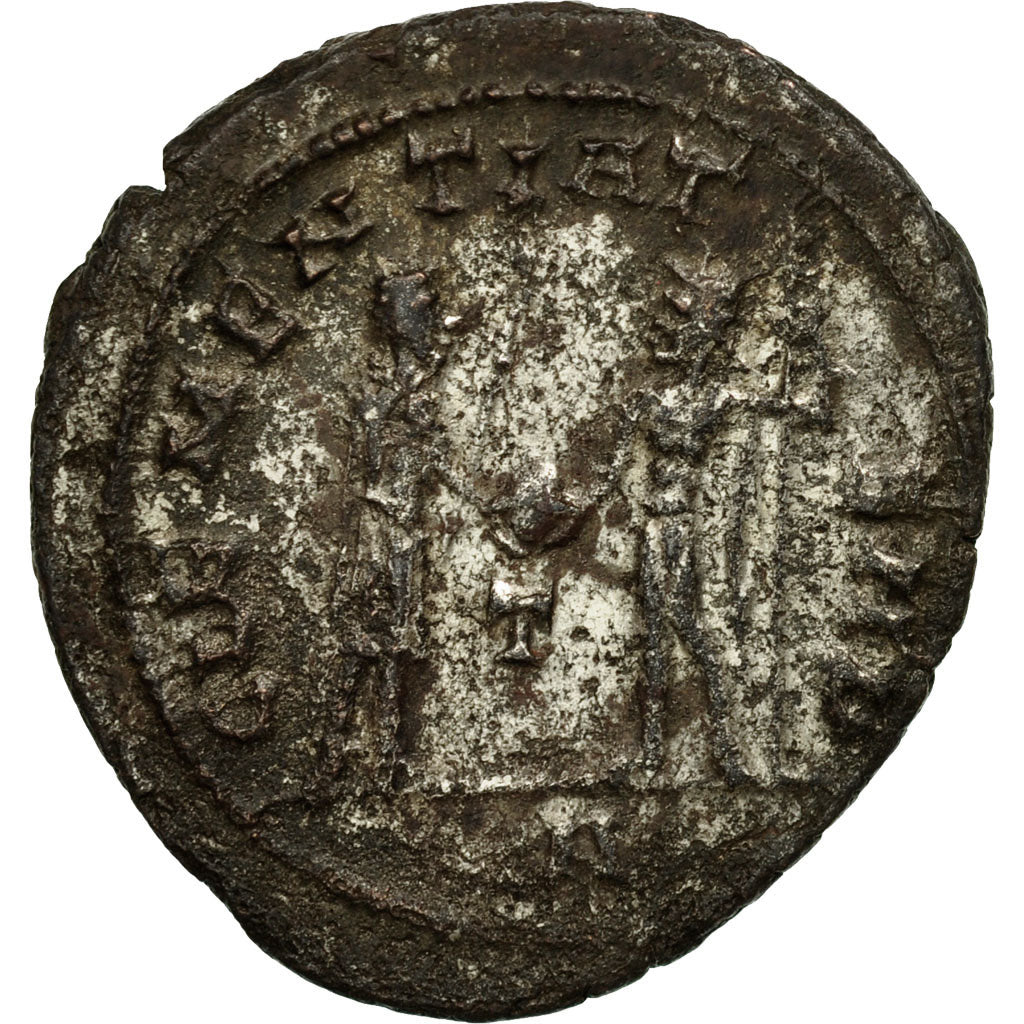 Coin, Probus, Aurelianus, 276, Tripolis, VF(30-35), Billon, RIC:927
