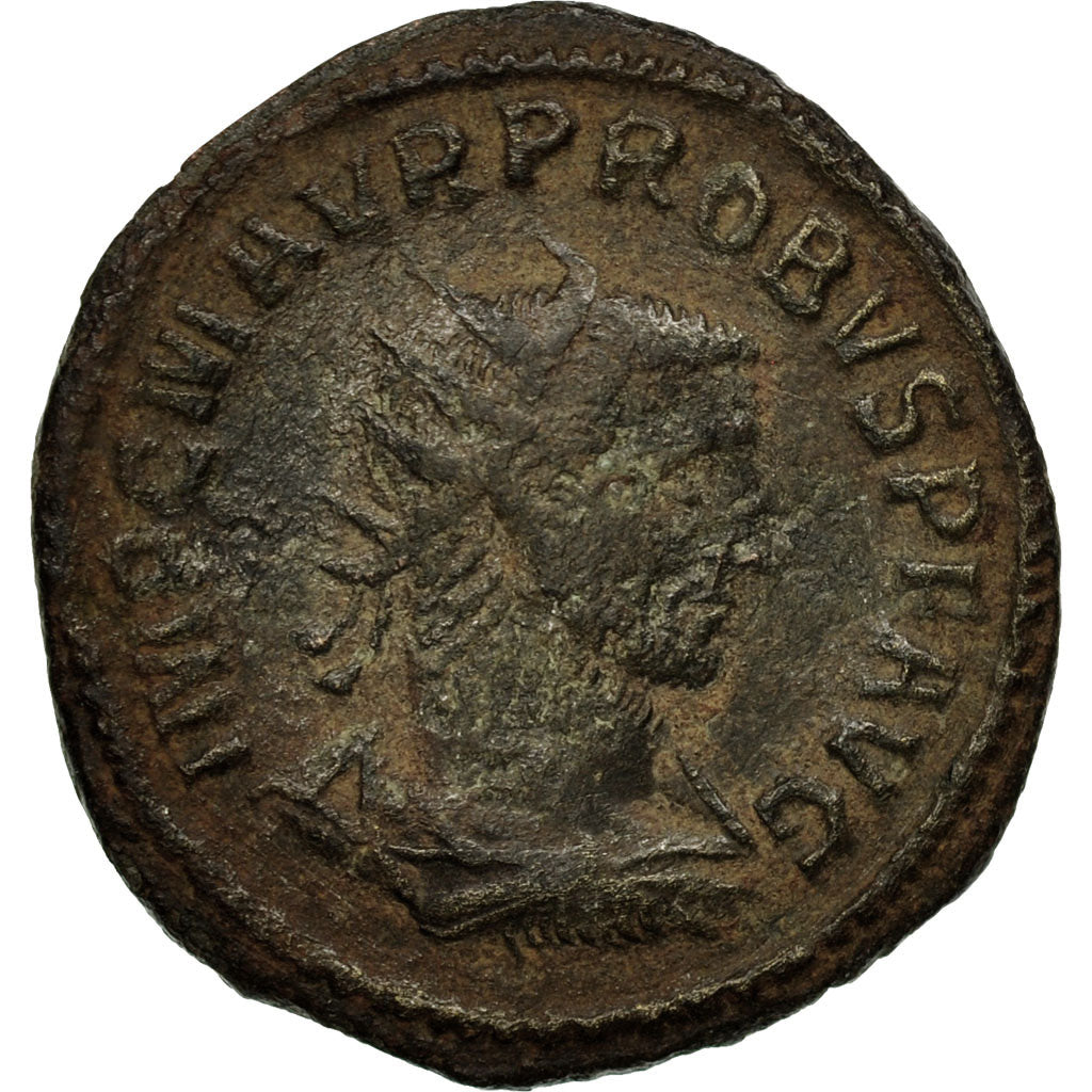 Coin, Probus, Aurelianus, 281, Antioch, VF(30-35), Billon, RIC:925