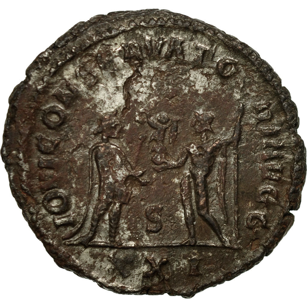 Coin, Diocletian, Aurelianus, AD 285, Antioch, EF(40-45), Billon, RIC:325