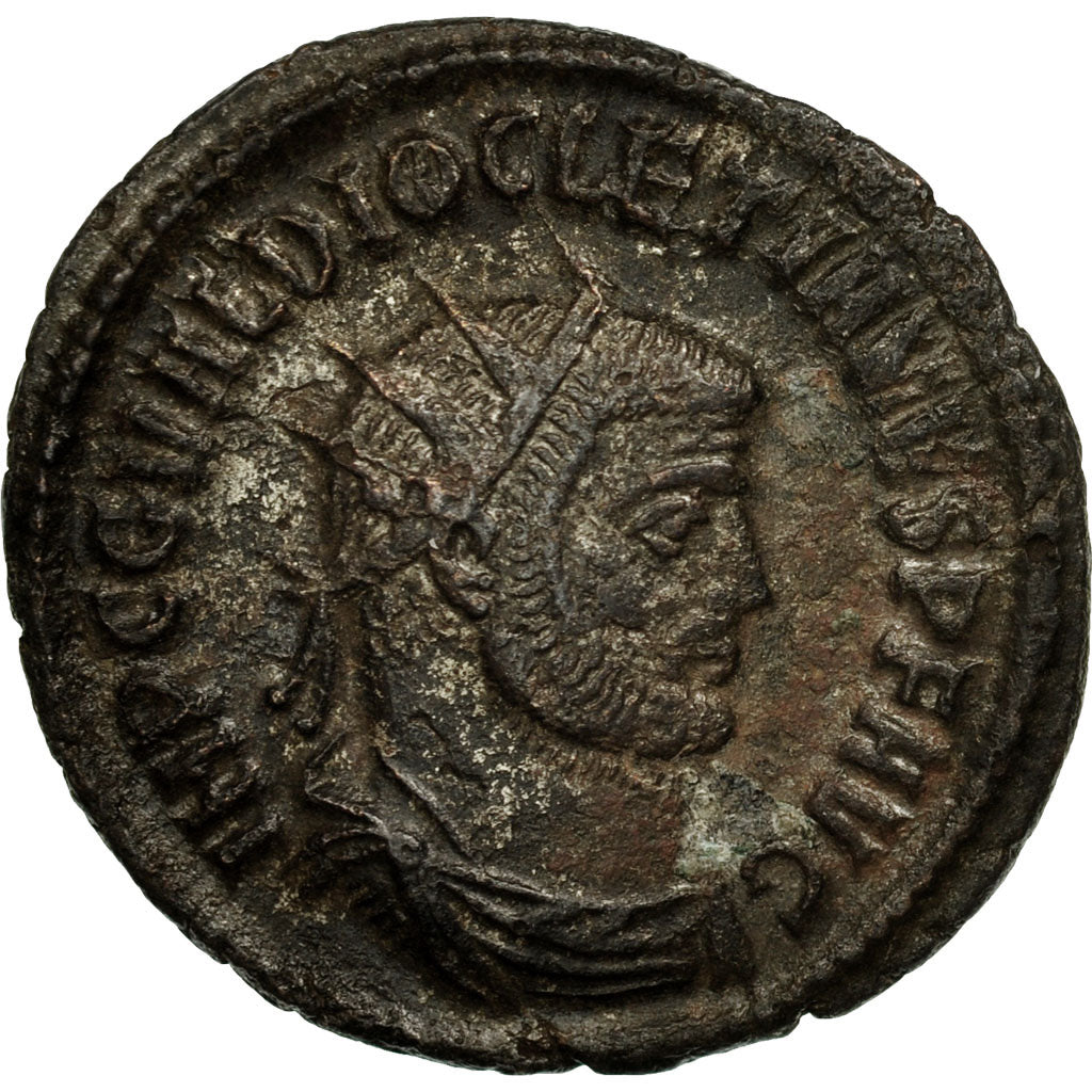 Coin, Diocletian, Aurelianus, 285-286, Antioch, EF(40-45), Billon, RIC:323