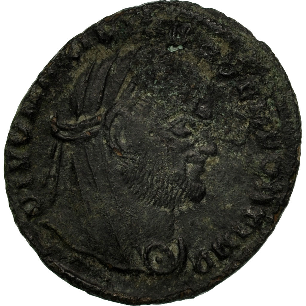 Munten, Maximus Hercules, Nummus, 317-318, Siscia, ZF, Koper, RIC:41