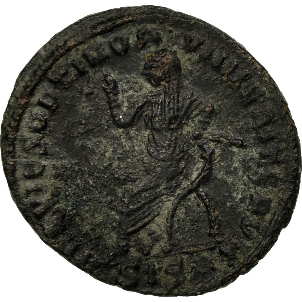 Munten, Maximus Hercules, Nummus, 317-318, Siscia, ZF, Koper, RIC:41