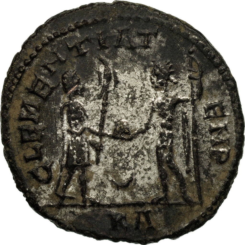 Munten, Probus, Aurelianus, 276, Tripolis, FR+, Billon, RIC:928