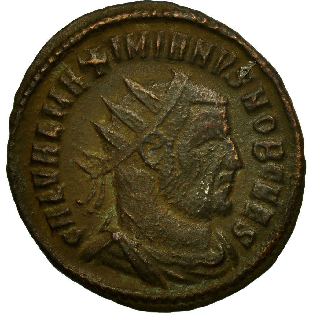 Coin, Galerius, Aurelianus, 295, Kyzikos, EF(40-45), Billon, RIC:18b var.