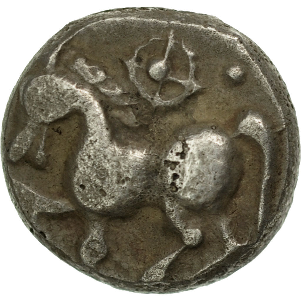 Coin, Danubian Celts, 1/24 Stater, AU(55-58), Silver