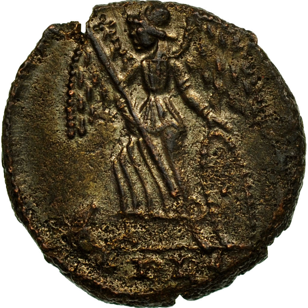 Moneda, Constantinople, City Commemoratives, Nummus, Lyon, MBC, Cobre, RIC:273