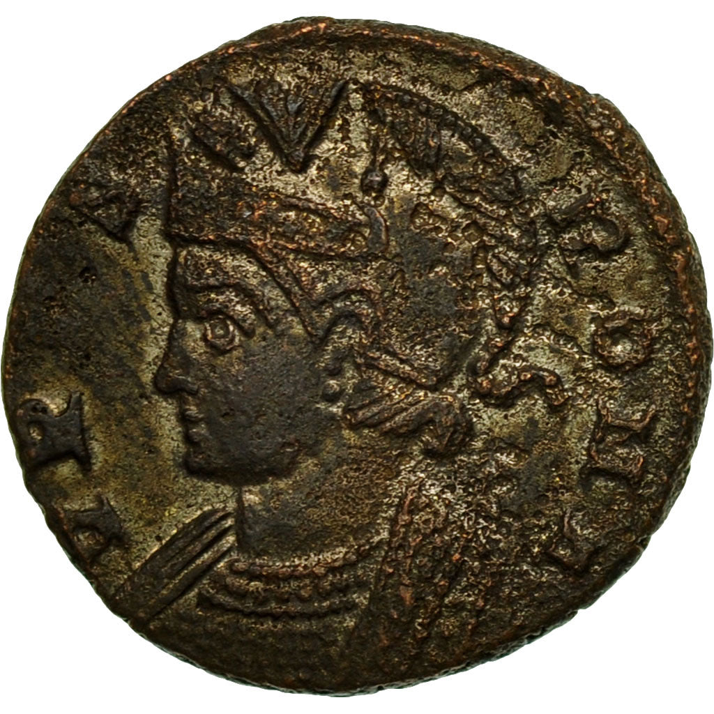 Coin, Roma, City Commemoratives, Nummus, 330-331, Lyon, VF(30-35), Copper