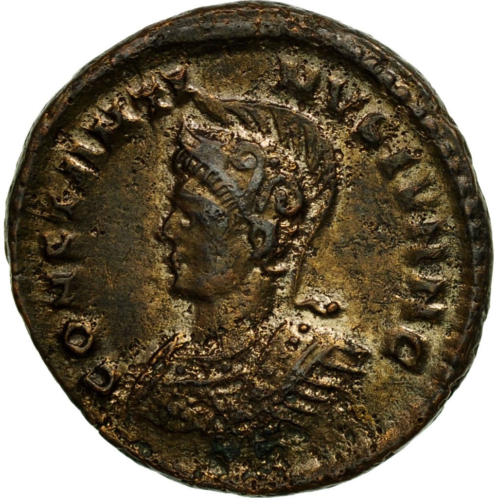 Moneda, Constantine II, Nummus, 323-324, London, EBC, Cobre, RIC:287