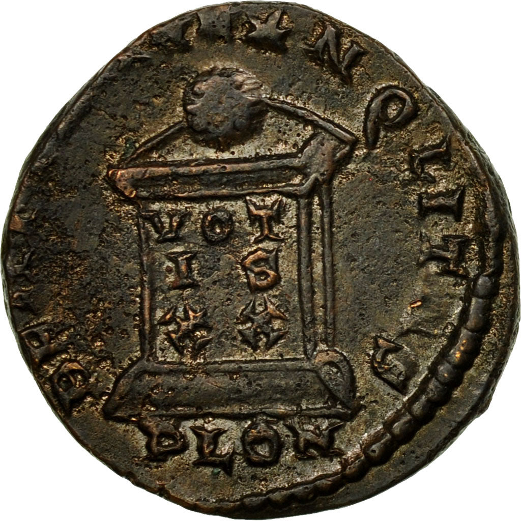 Moneda, Constantine II, Nummus, 323-324, London, MBC, Cobre, RIC:287