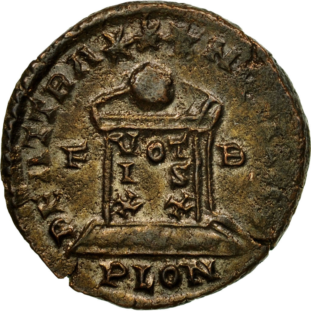 Moneda, Constantine II, Nummus, 332-333, London, MBC, Cobre, RIC:255
