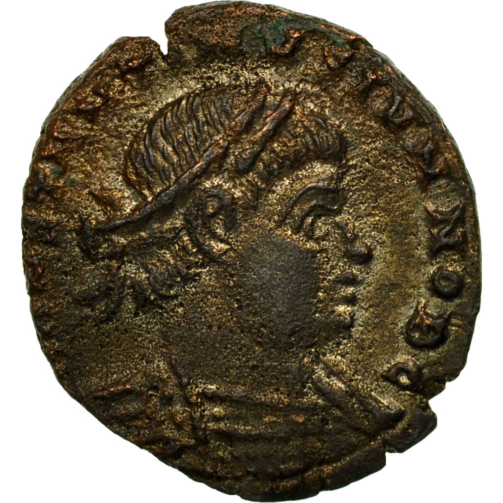 Moneda, Constantine II, Nummus, 333-334, Trier, MBC, Cobre, RIC:556