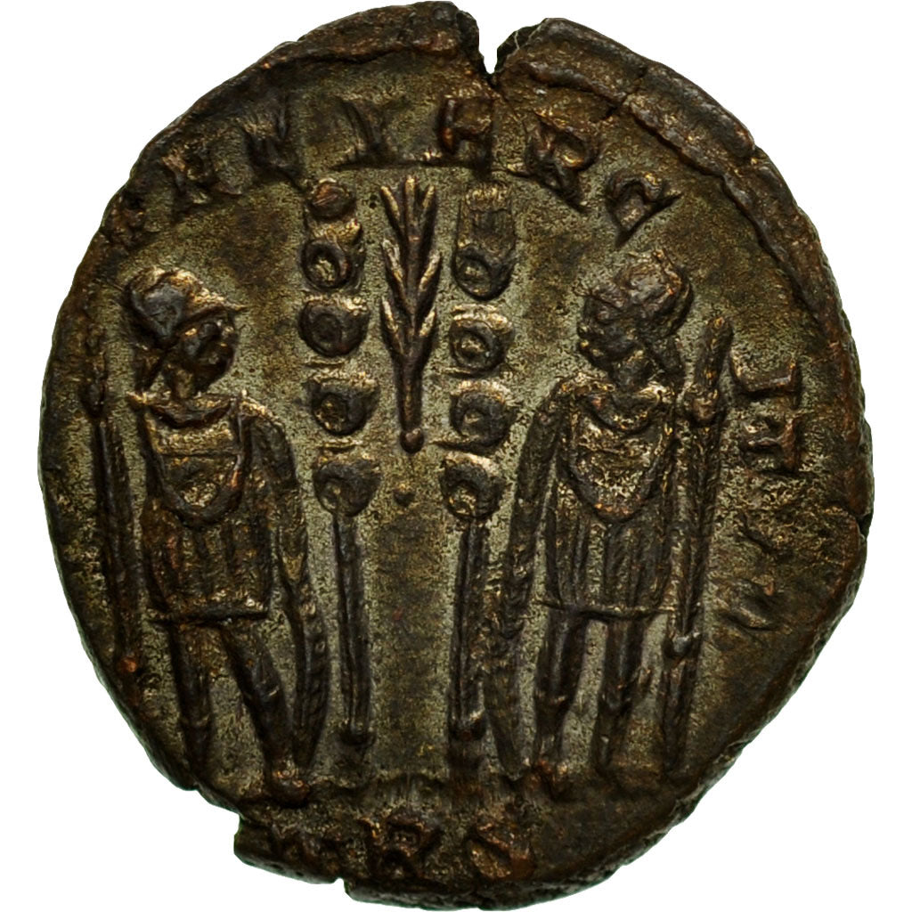 Moneda, Constantine II, Nummus, 333-334, Trier, MBC, Cobre, RIC:556