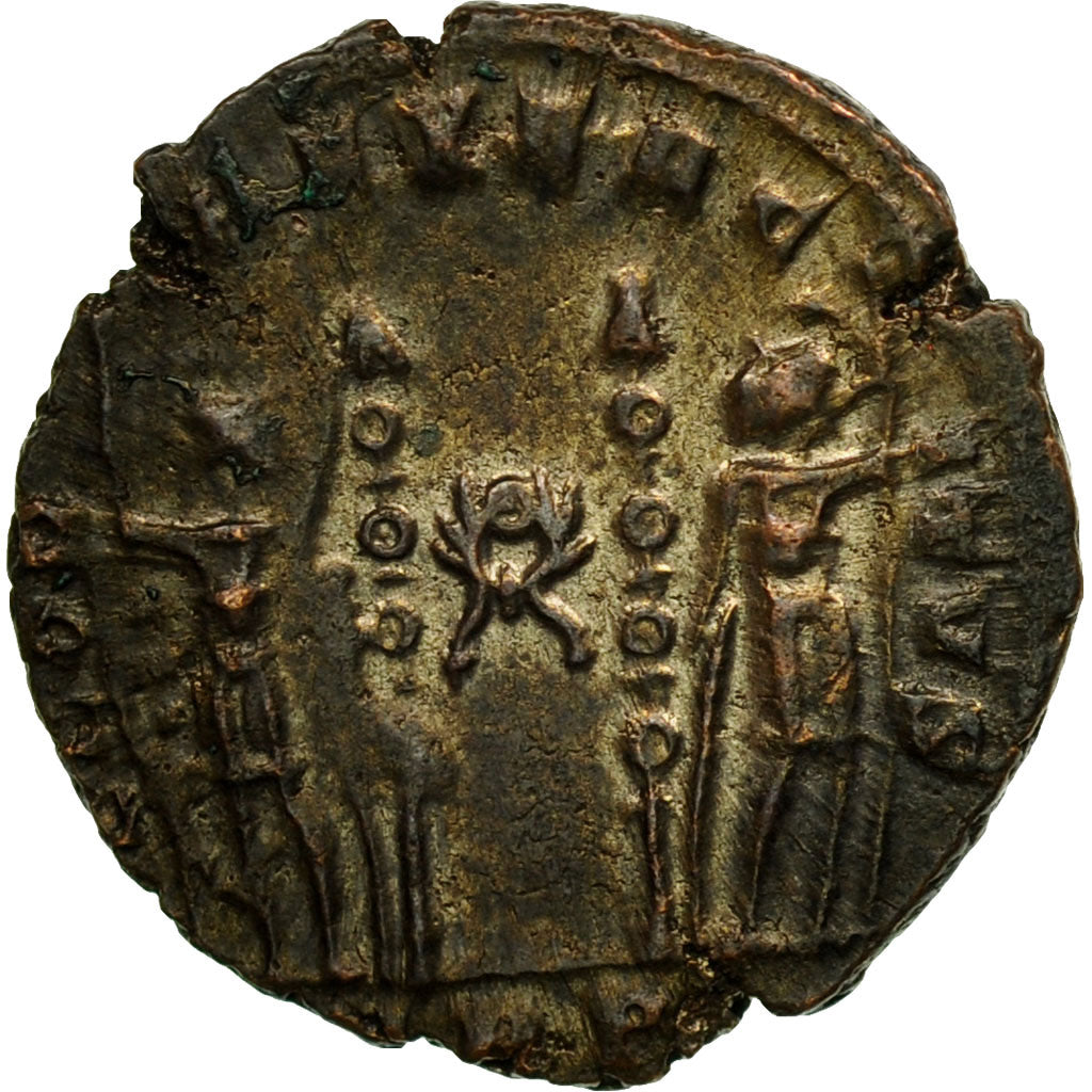 Moneda, Constantine II, Nummus, 330-331, Trier, MBC+, Cobre, RIC:527