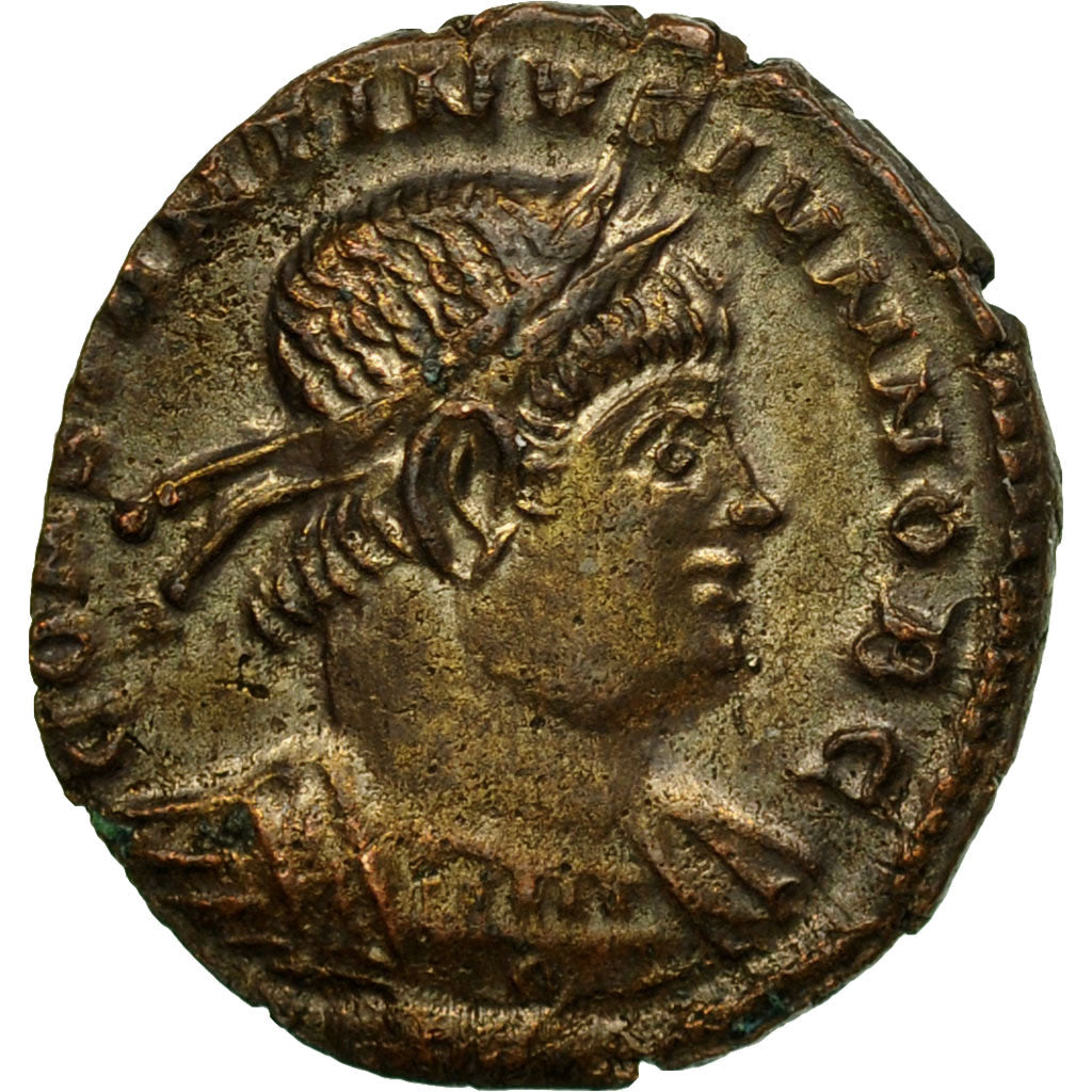 Moneda, Constantine II, Nummus, 333-334, Trier, MBC, Cobre, RIC:550