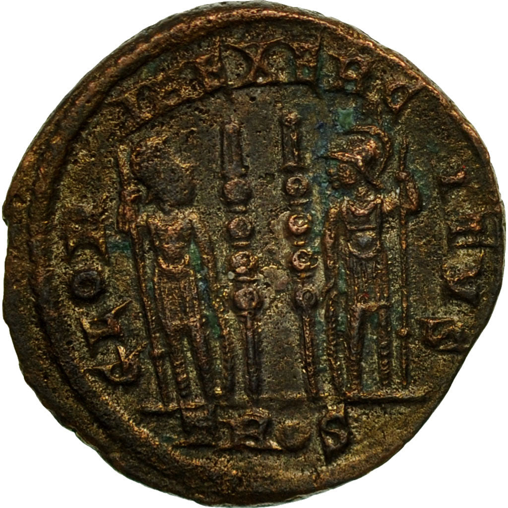 Moneda, Constantine II, Nummus, 333-334, Trier, EBC, Cobre, RIC:550