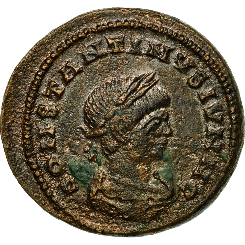 Moneda, Constantine II, Nummus, 321, Lyon, MBC+, Cobre, RIC:148