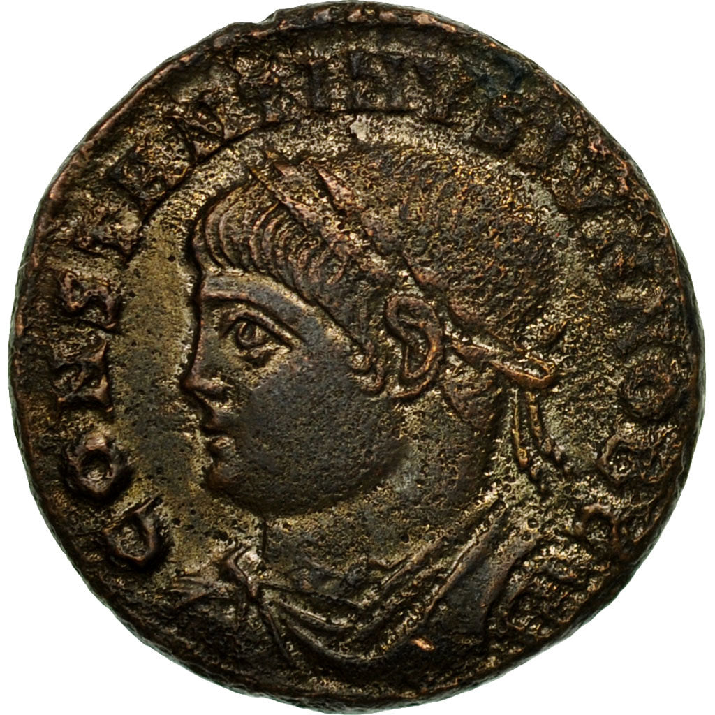 Moneta, Constantine II, Nummus, 328-329, Arles, BB, Rame, RIC:322