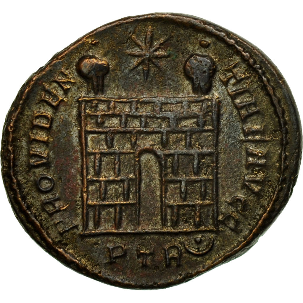 Moneda, Constantine I, Nummus, 326, Trier, BC+, Cobre, RIC:475