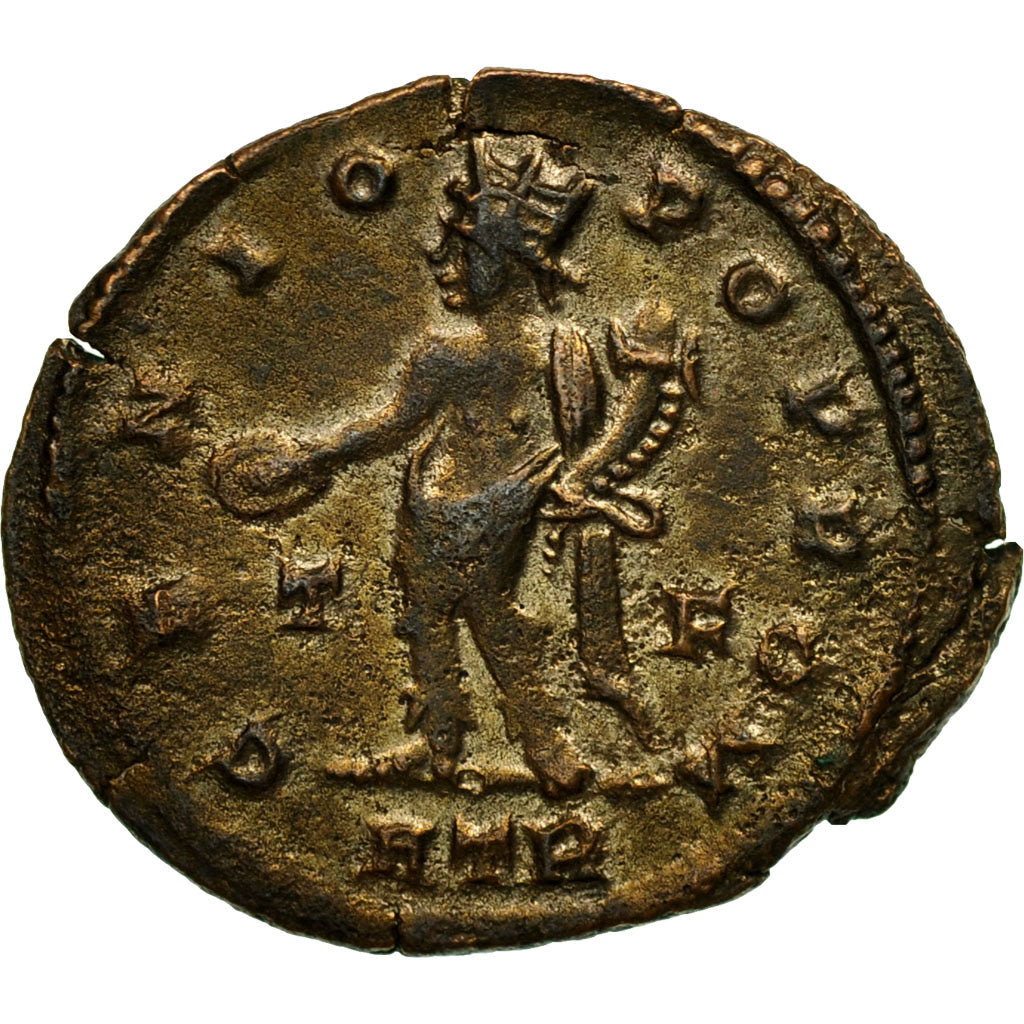 Moneda, Licinius I, Nummus, 321, Trier, MBC, Cobre, RIC:121